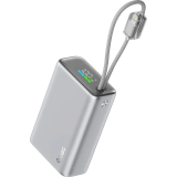 Внешний аккумулятор ttec ReCharger Pro Max TFT 20000mAh PD 45W Silver (2BB281G)