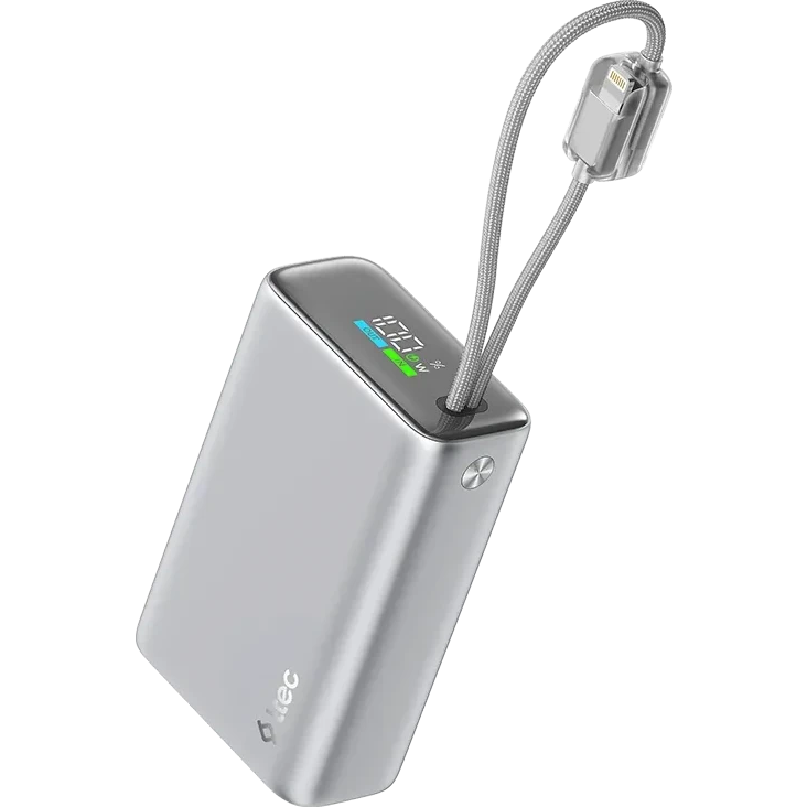 Внешний аккумулятор ttec ReCharger Pro Max TFT 20000mAh PD 45W Silver - 2BB281G