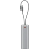 Внешний аккумулятор ttec ReCharger Pro Max TFT 20000mAh PD 45W Silver (2BB281G)