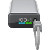 Внешний аккумулятор ttec ReCharger Pro Max TFT 20000mAh PD 45W Silver (2BB281G)