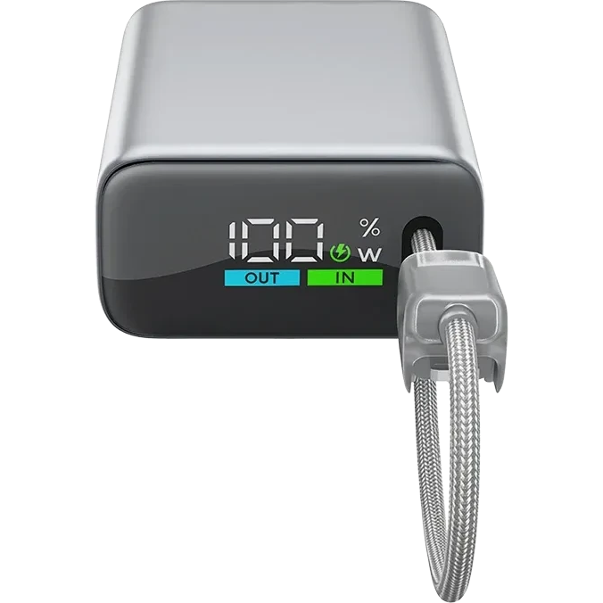 Внешний аккумулятор ttec ReCharger Pro Max TFT 20000mAh PD 45W Silver - 2BB281G - фото 5