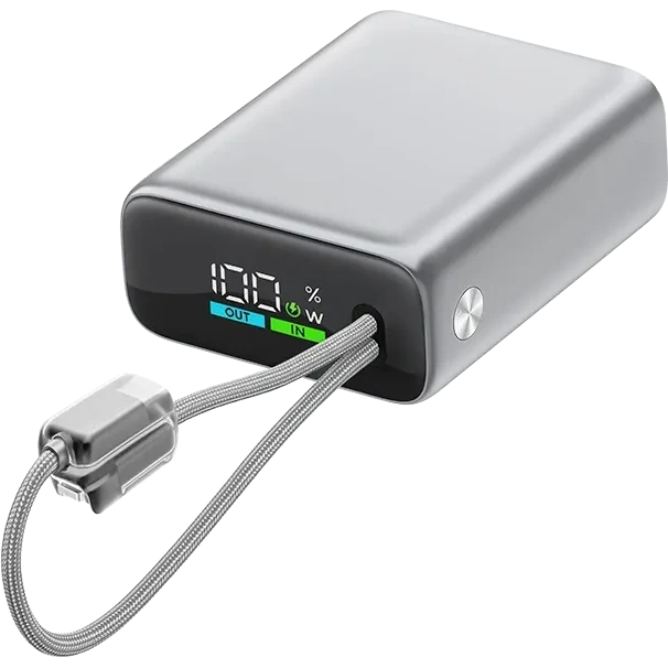 Внешний аккумулятор ttec ReCharger Pro Max TFT 20000mAh PD 45W Silver - 2BB281G - фото 6