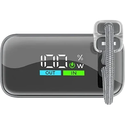 Внешний аккумулятор ttec ReCharger Pro Max TFT 20000mAh PD 45W Silver - 2BB281G - фото 7