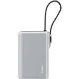 Внешний аккумулятор ttec ReCharger Pro Max TFT 20000mAh PD 65W Silver (2BB273G)