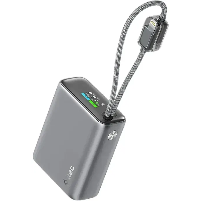 Внешний аккумулятор ttec ReCharger Pro TFT 10000mAh PD 20W Space Grey - 2BB278UG