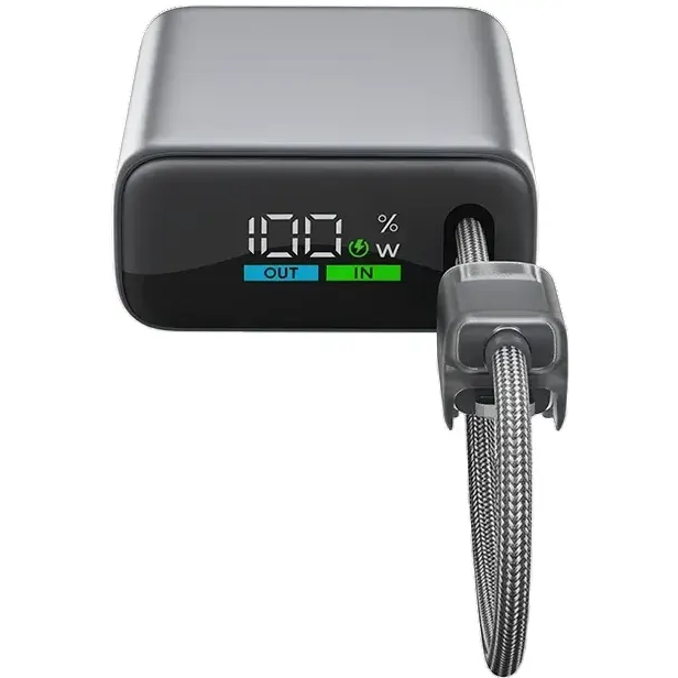 Внешний аккумулятор ttec ReCharger Pro TFT 10000mAh PD 20W Space Grey - 2BB278UG - фото 4