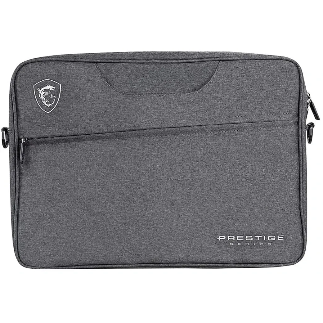 Сумка для ноутбука MSI Prestige Topload Bag 15.6 Grey - G34-N1XXX16-SI9 - фото 2