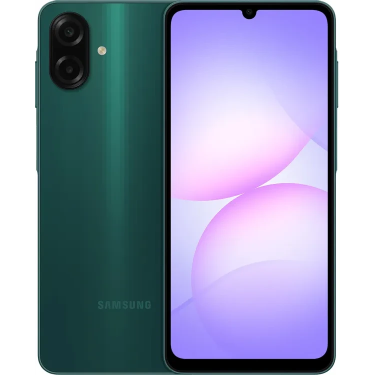Смартфон Samsung Galaxy A07s 4/128GB Dark Green (SM-A077F/DS) - SM-A077FZGG(MEA,CAU,CAC)	