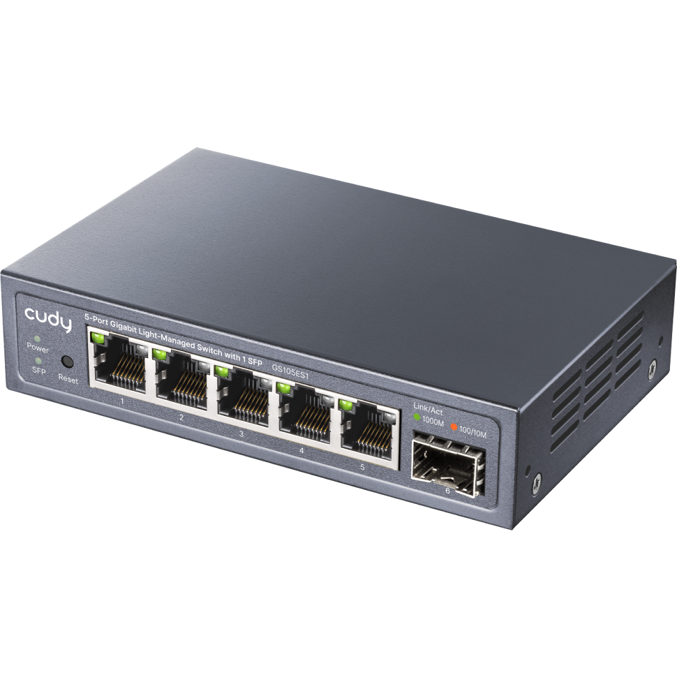 Коммутатор (свитч) Cudy GS105ES1 - фото 2