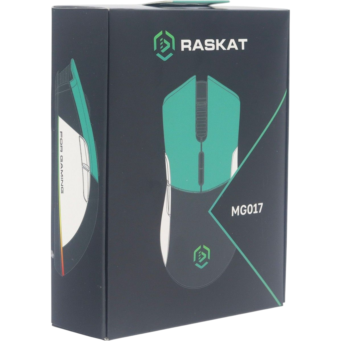 Мышь Raskat MG017 Black/Green - фото 5