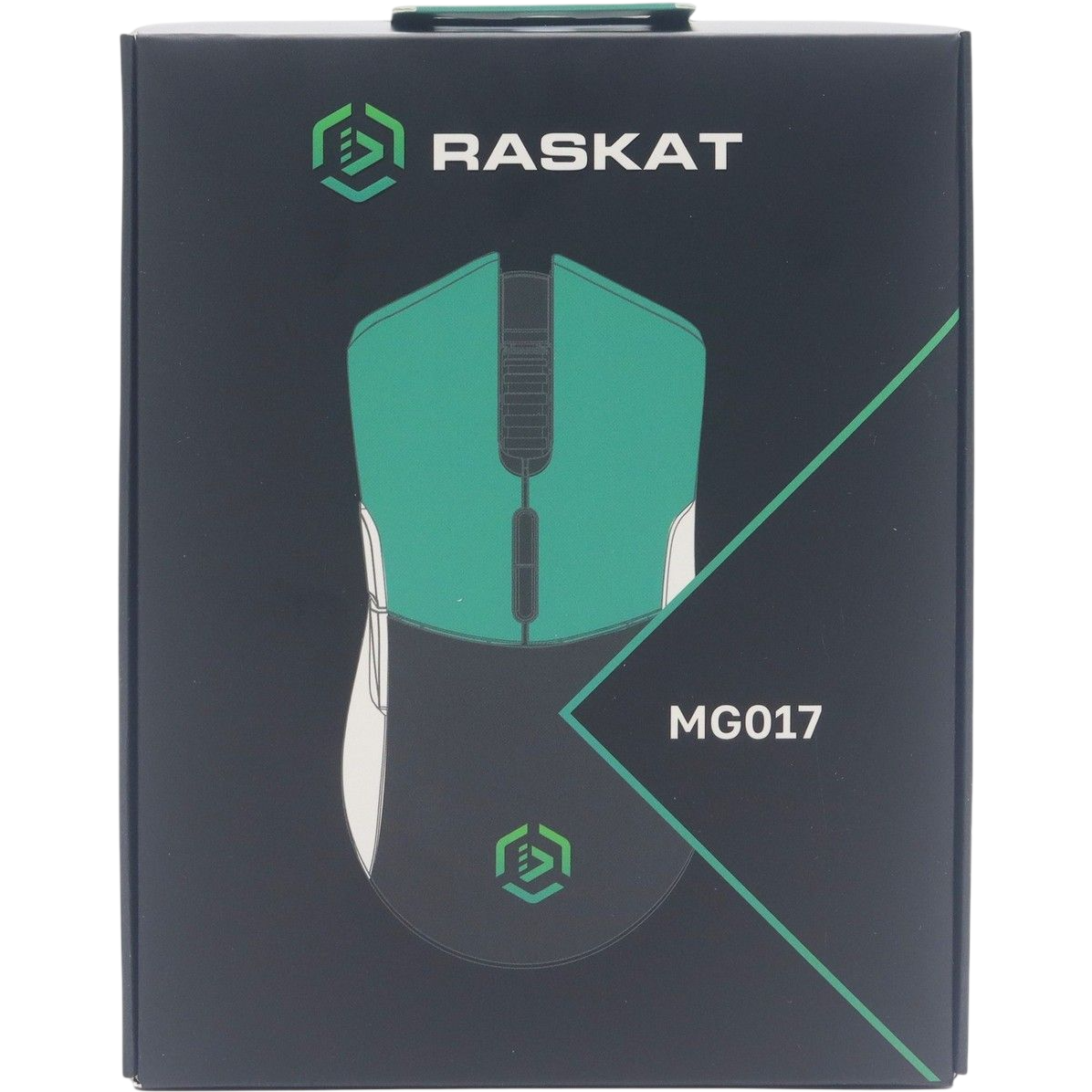 Мышь Raskat MG017 Black/Green - фото 6
