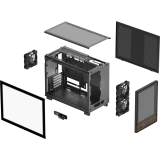 Корпус Ocypus Delta C40 BK Digital (Delta-C40-BKG300XX-GL)