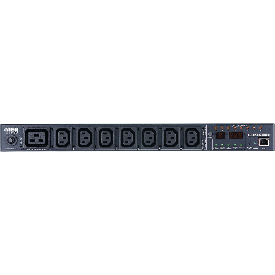 Блок розеток ATEN PE6208G-ATB-G - фото 2
