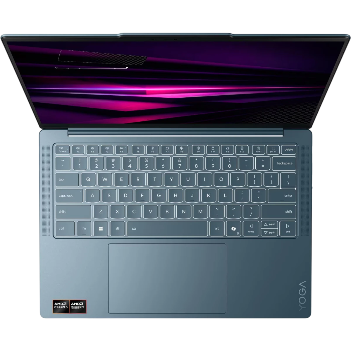 Ноутбук Lenovo Yoga Slim 7 14AGP11 Tidal Teal (83QS004CRK) - фото 6