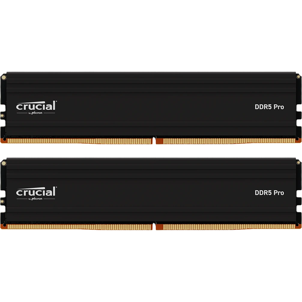 Оперативная память 128GB DDR5 5600MHz Crucial Pro (CP2K64G56C46U5) (2x64GB KIT)