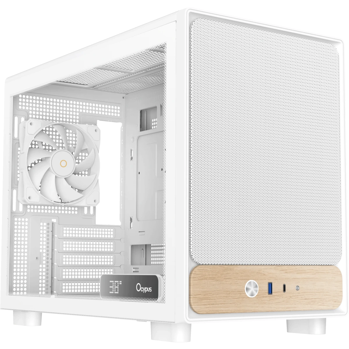 Корпус Ocypus Delta C40 WH Digital - Delta-C40-WHG300XX-GL
