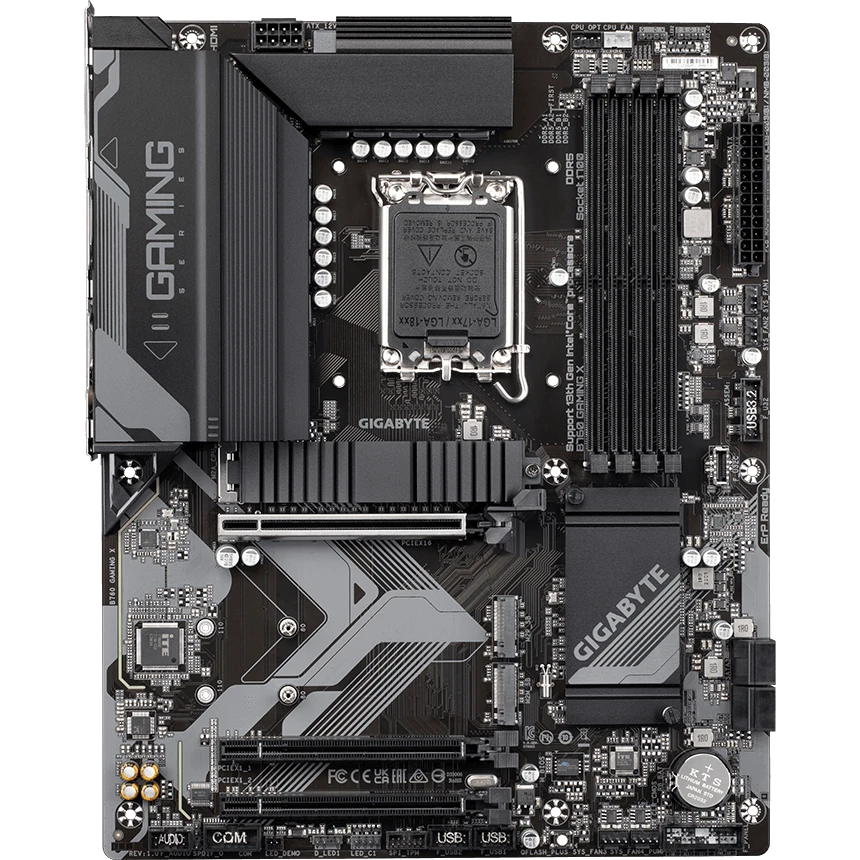 ..... Материнская плата Gigabyte B760 GAMING X (4403), из ремонта, без упаковки