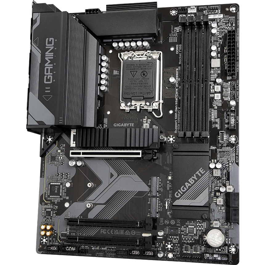 ..... Материнская плата Gigabyte B760 GAMING X (4403), из ремонта, без упаковки - фото 3