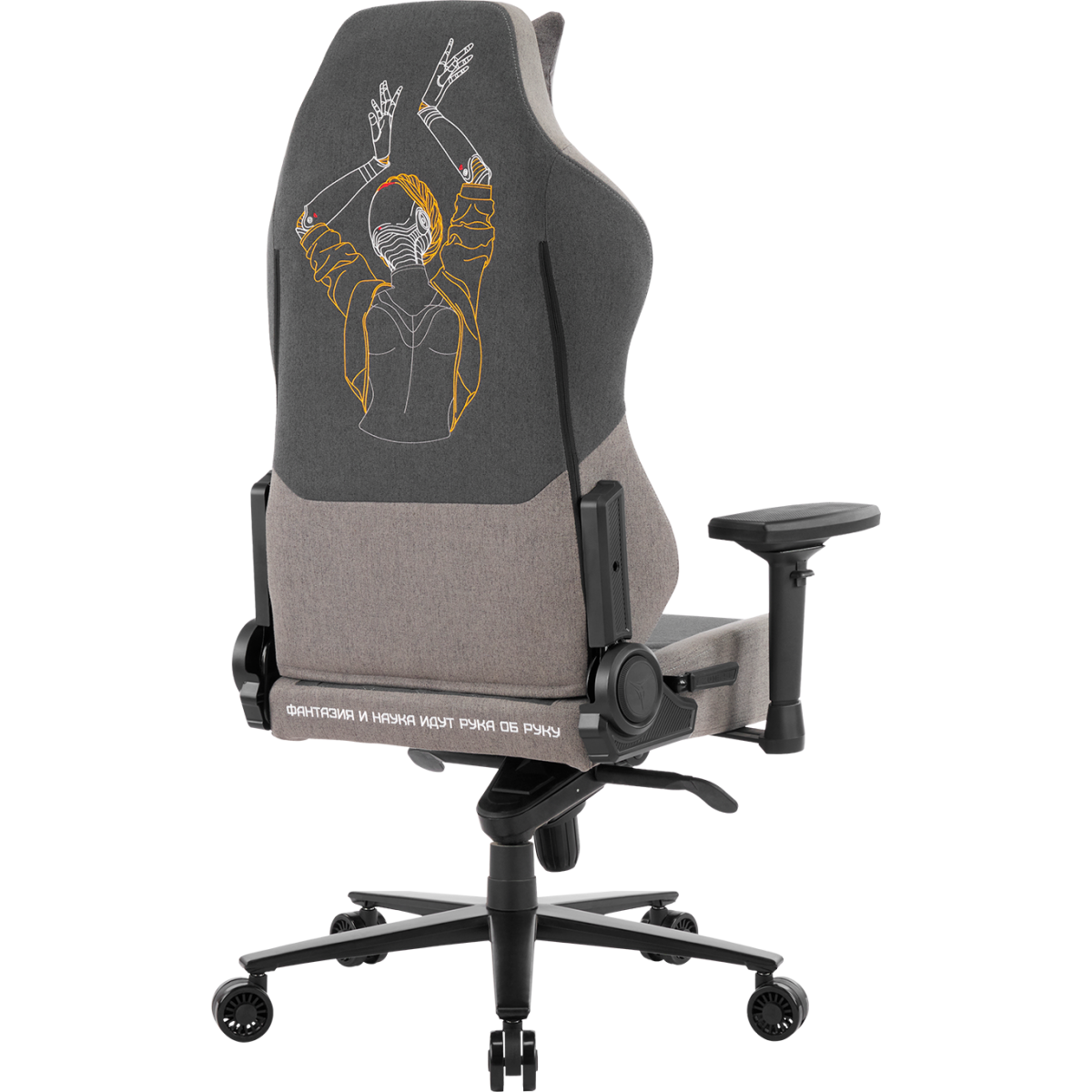 Игровое кресло ZONE 51 ATOMIC PRO Grey - Z51-ATO-PRO-DG - фото 4