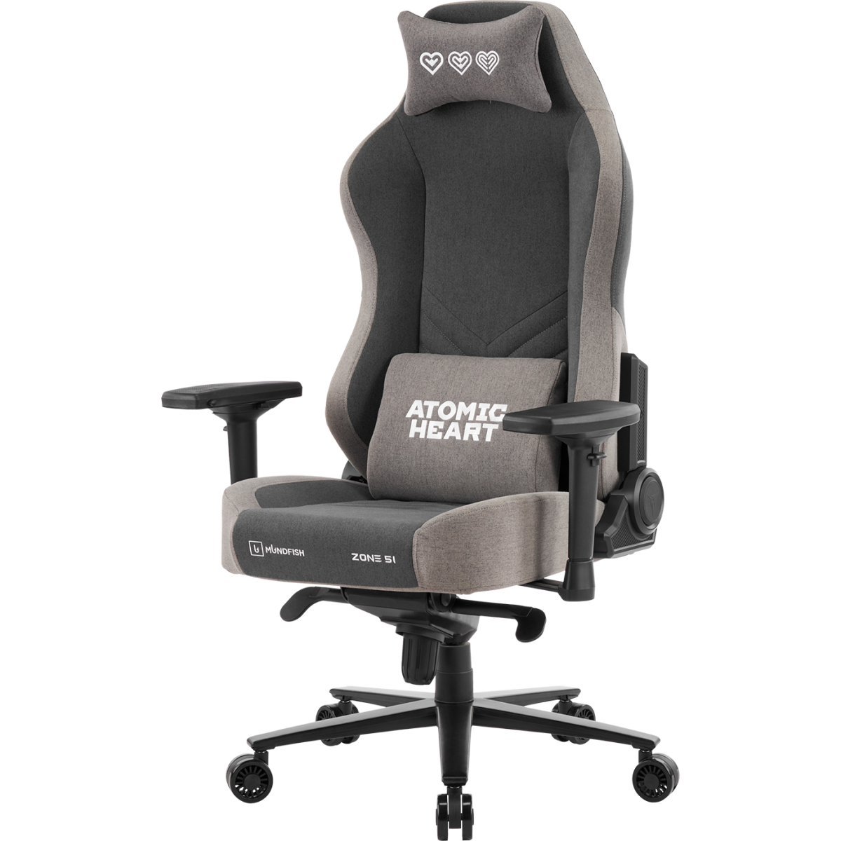 Игровое кресло ZONE 51 ATOMIC PRO Grey - Z51-ATO-PRO-DG - фото 6