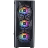 ..... Корпус 1STPLAYER DK D4 FRGB Black, царапина на передней панели корпуса (D4-BK-4F1)