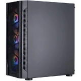 ..... Корпус 1STPLAYER DK D4 FRGB Black, царапина на передней панели корпуса (D4-BK-4F1)