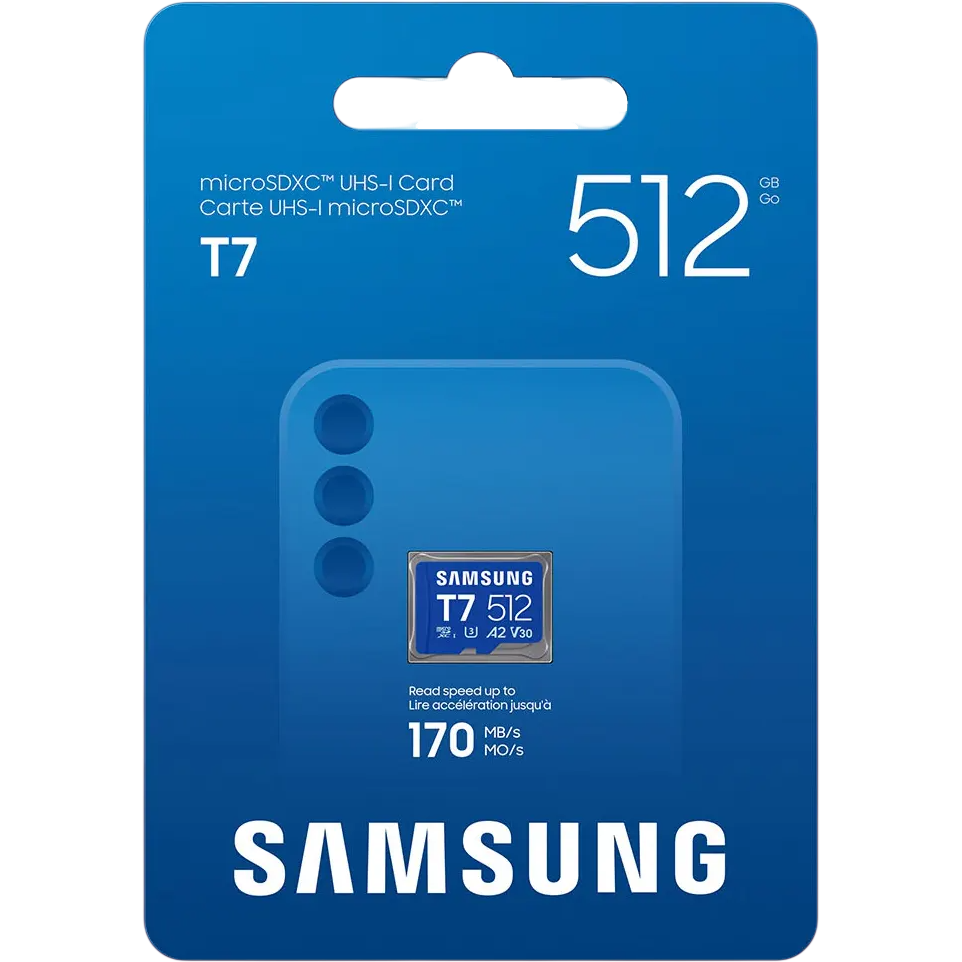 Карта памяти 512GB MicroSD Samsung T7 (MB-MB512T) - фото 4
