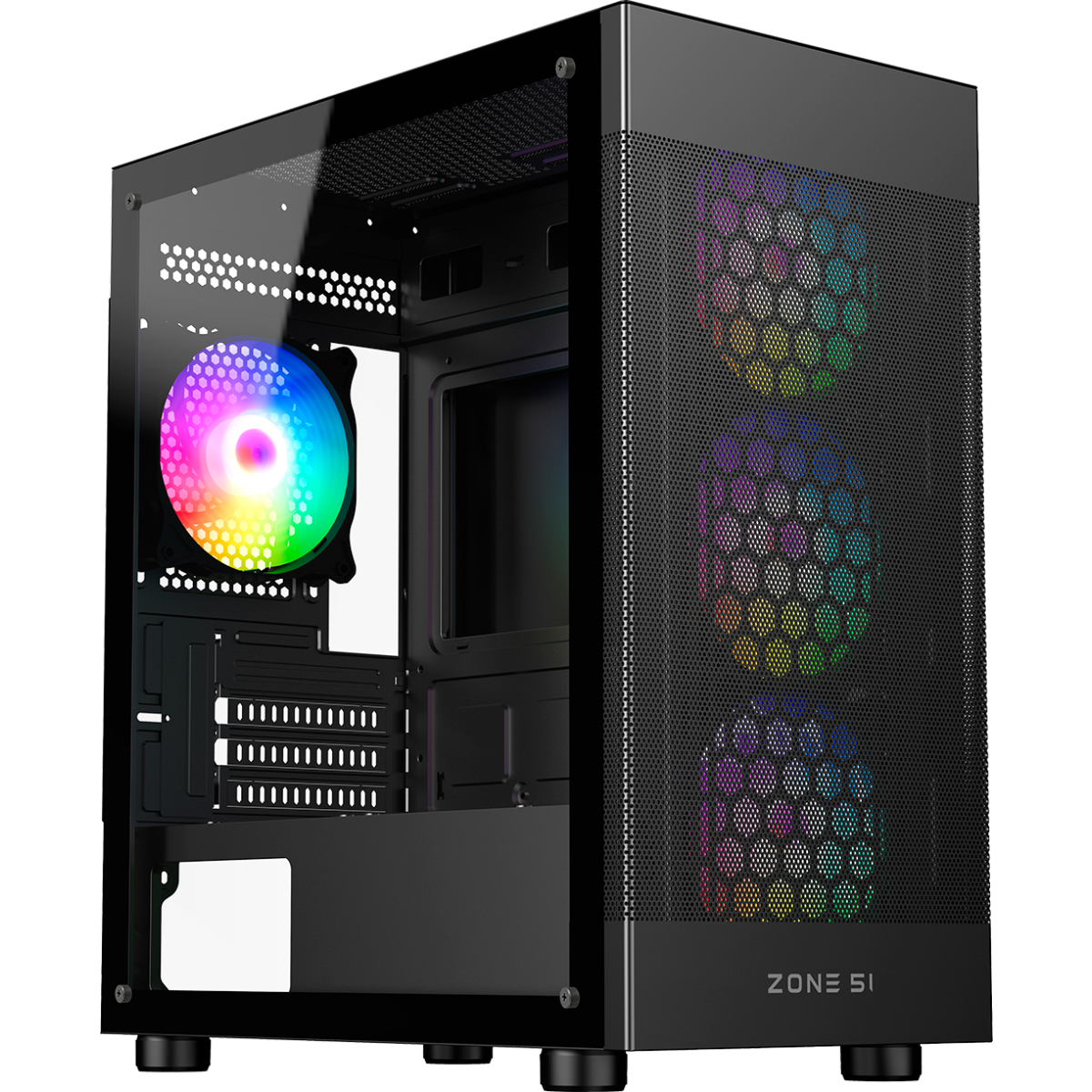 Корпус ZONE 51 Ventar Black - Z51-CAS-VENBK