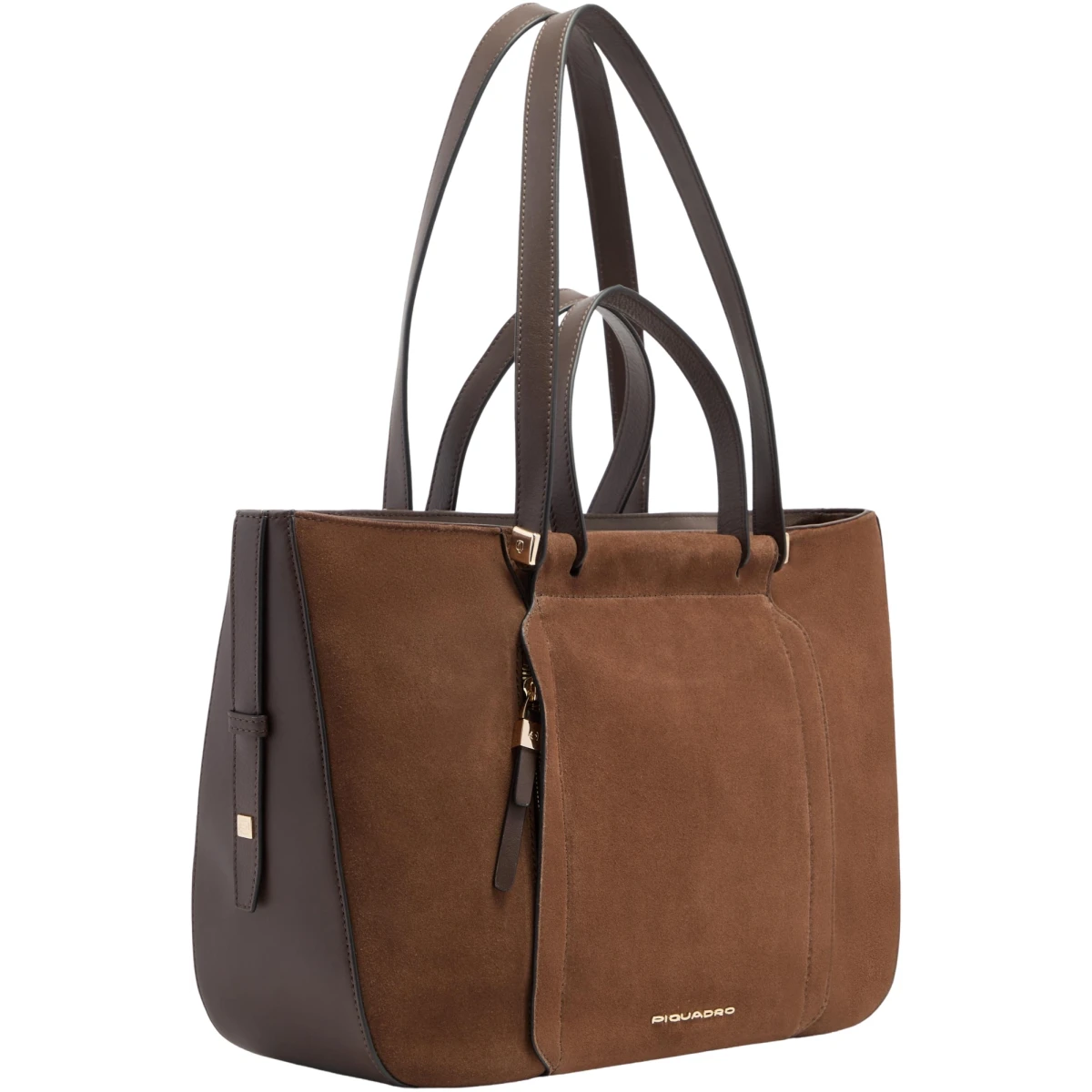 Сумка для ноутбука Piquadro Leather Tote 14" Brown (BD7136W92/MS) - фото 2