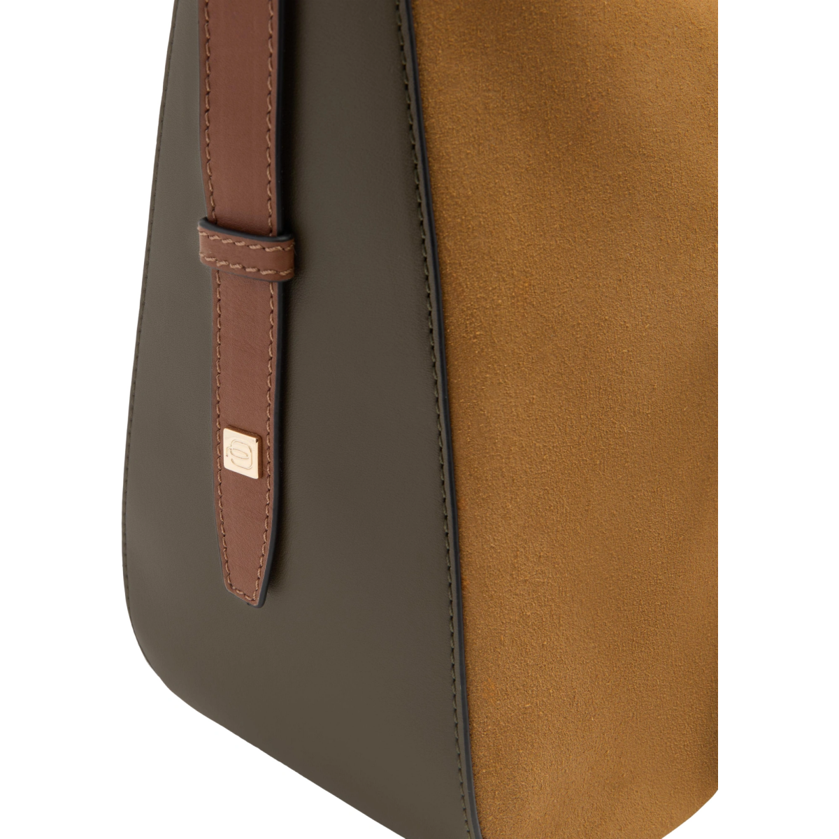 Сумка для ноутбука Piquadro Leather Tote 14" Sabbia/Verde (BD7136W92/SAVES) - фото 3