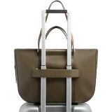 Сумка для ноутбука Piquadro Leather Tote 14" Sabbia/Verde (BD7136W92/SAVES)