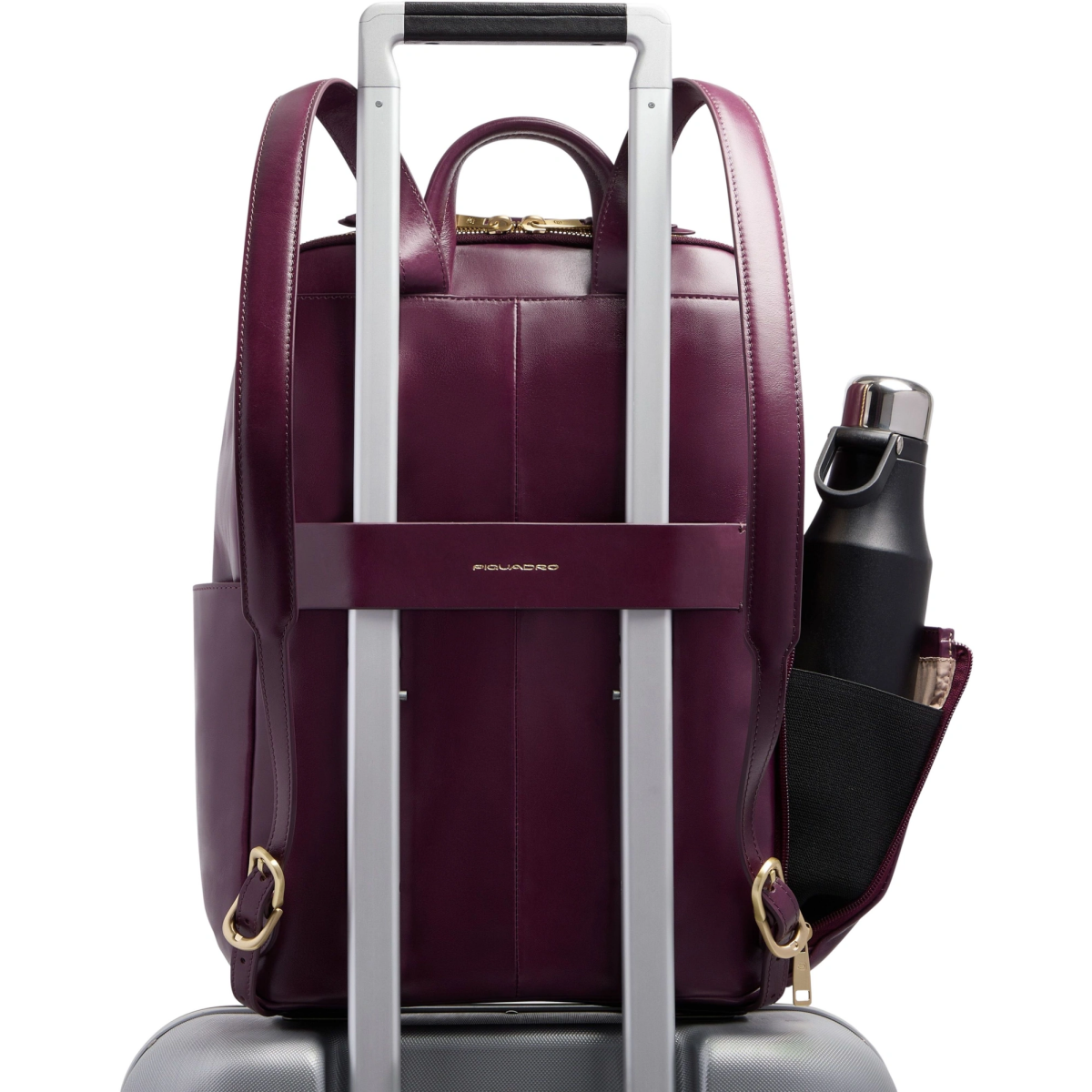 Рюкзак для ноутбука Piquadro Women’s Laptop Backpack 14" Bordeaux (CA6678B2/BO) - фото 6