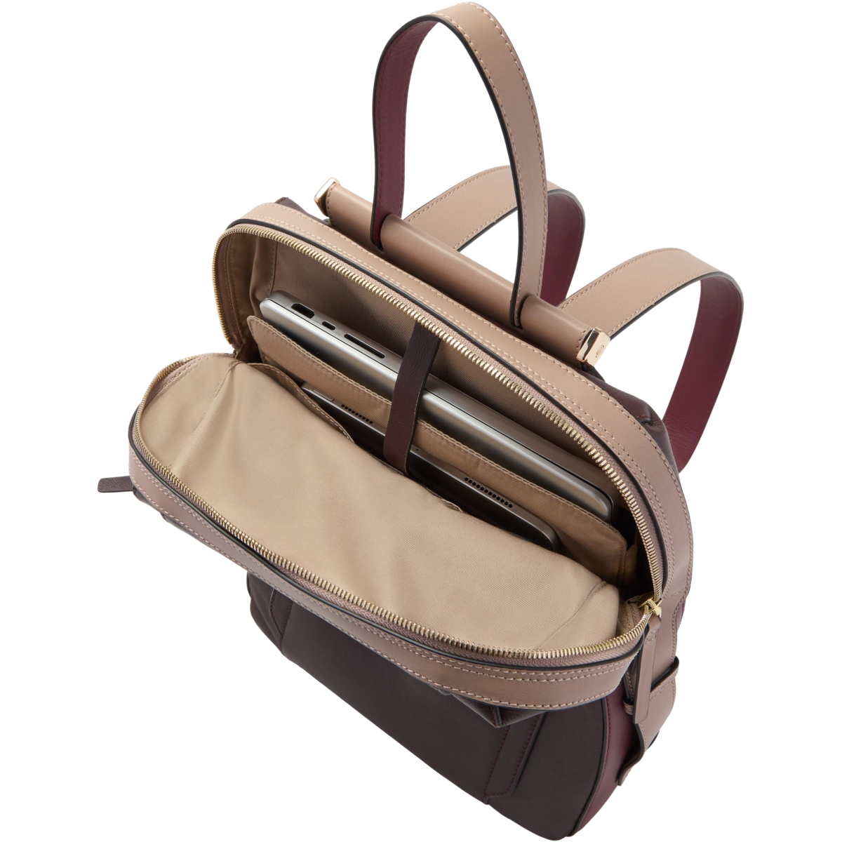 Рюкзак для ноутбука Piquadro Women’s Laptop Backpack 14" Burgundy (CA4576W92/BORO) - фото 4