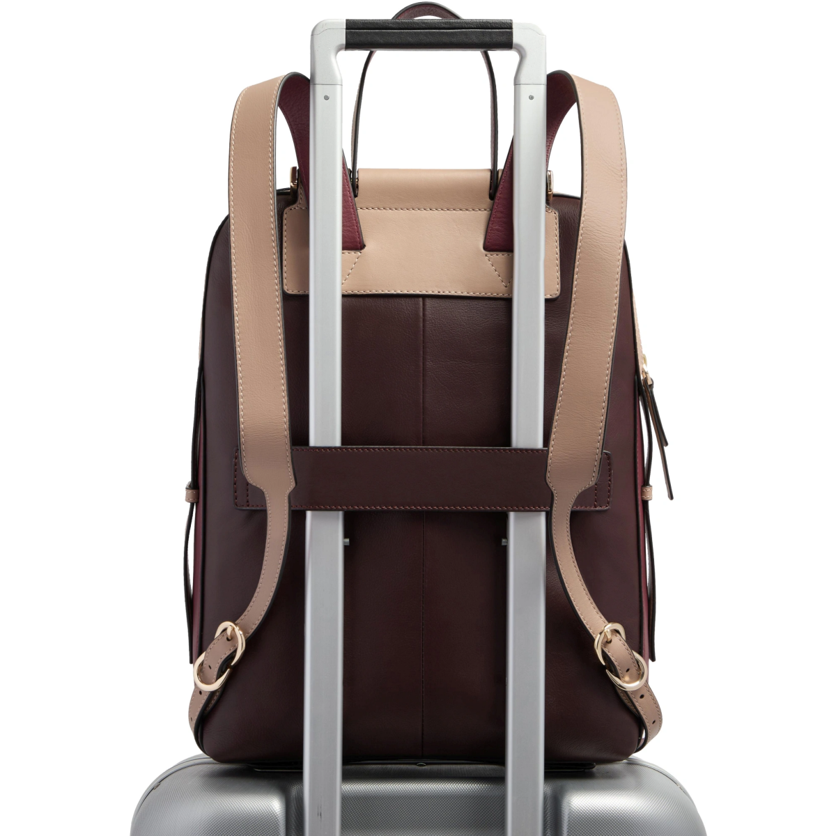 Рюкзак для ноутбука Piquadro Women’s Laptop Backpack 14" Burgundy (CA4576W92/BORO) - фото 5