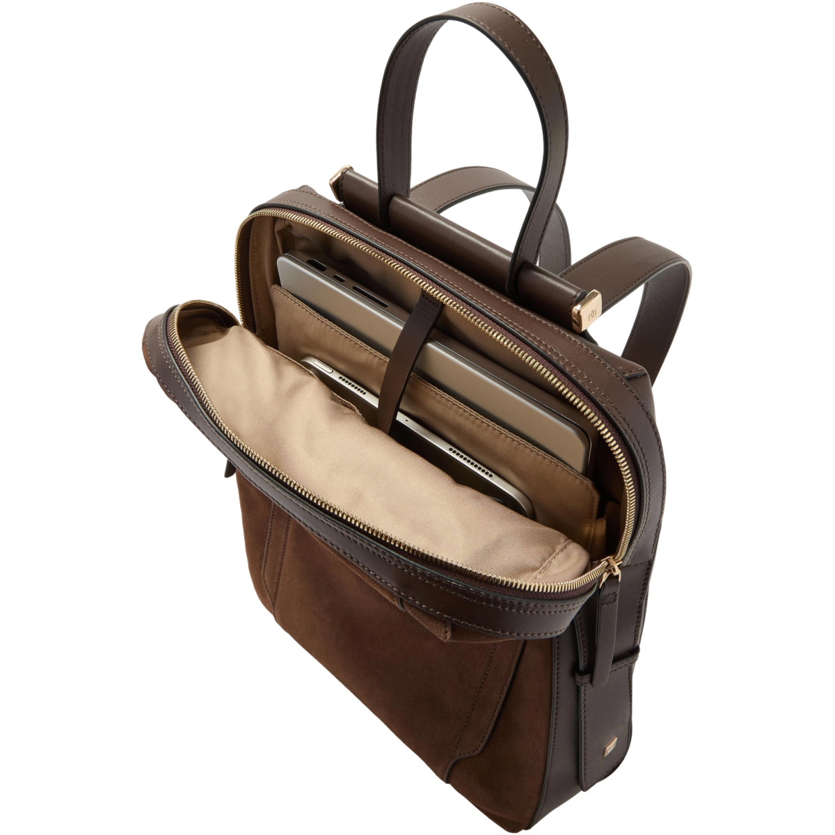 Рюкзак для ноутбука Piquadro Women’s Laptop Backpack 14" Brown (CA4576W92/MS) - фото 5
