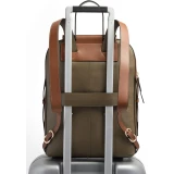Рюкзак для ноутбука Piquadro Women’s Laptop Backpack 14" Sabbia/Verde (CA4576W92/SAVES)