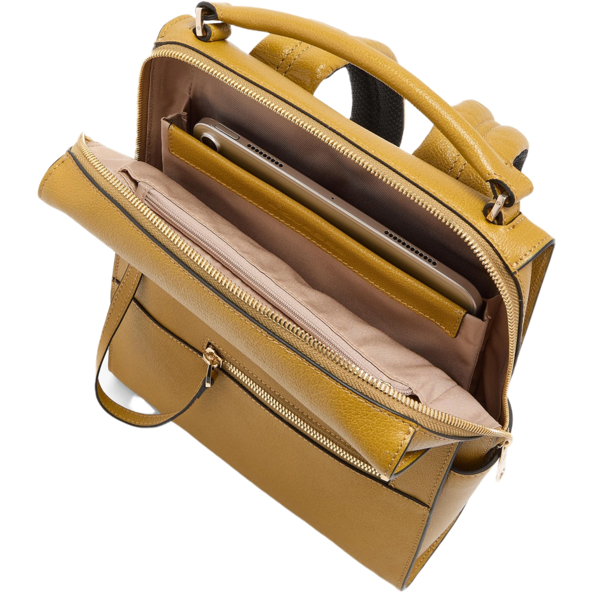 Рюкзак для ноутбука Piquadro Women’s Backpack Mustard (CA6771W140/G) - фото 4