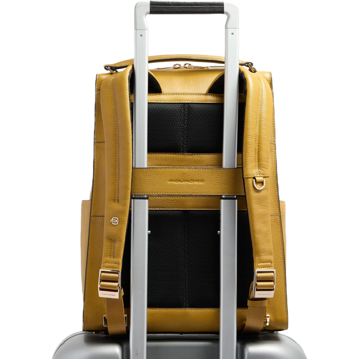 Рюкзак для ноутбука Piquadro Women’s Laptop Backpack 14" Mustard (CA6772W140/G) - фото 6