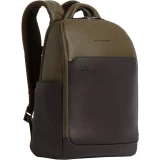 Рюкзак для ноутбука Piquadro Laptop Backpack 14" Green/Brown (CA6501B3/VETM)