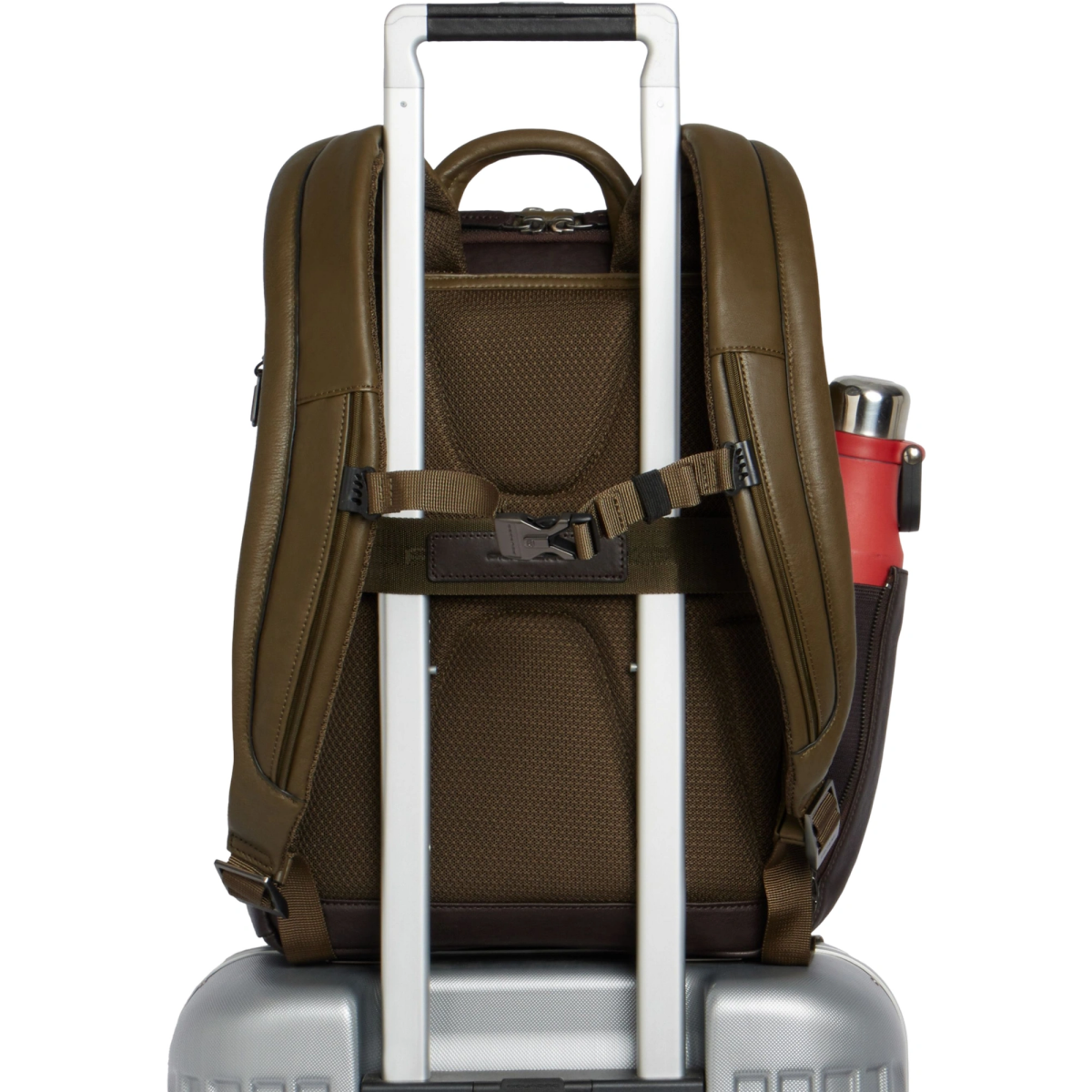 Рюкзак для ноутбука Piquadro Laptop Backpack 14" Green/Brown (CA6501B3/VETM) - фото 8