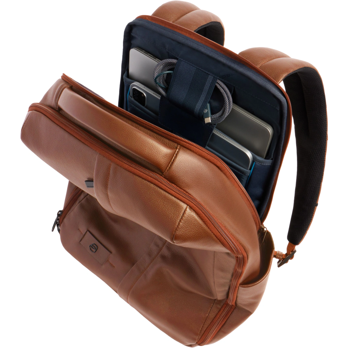 Рюкзак для ноутбука Piquadro Laptop Backpack 15.6" Tobacco (CA6767W137/AR) - фото 7