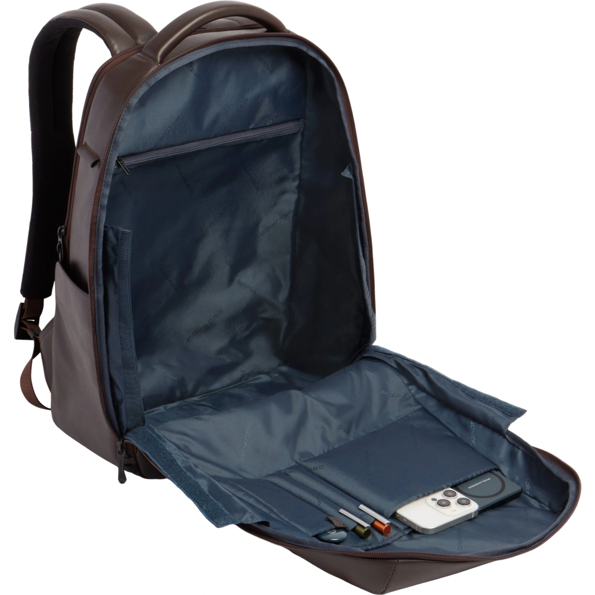 Рюкзак для ноутбука Piquadro Laptop Backpack 15.6" Brown (CA6767W137/TM) - фото 6