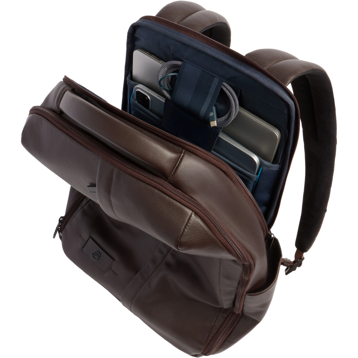 Рюкзак для ноутбука Piquadro Laptop Backpack 15.6" Brown (CA6767W137/TM) - фото 7