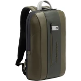 Рюкзак для ноутбука Piquadro Expandable Laptop Backpack 15.6" Green/Grey (CA6384UB00/GRN)