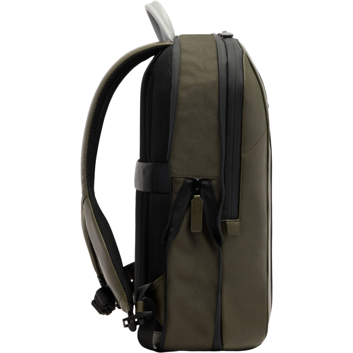 Рюкзак для ноутбука Piquadro Expandable Laptop Backpack 15.6" Green/Grey (CA6384UB00/GRN) - фото 3