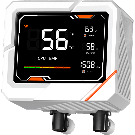 Система жидкостного охлаждения PCcooler GT360M ARGB Digital White - GT360-WHAWXX-GL - фото 3