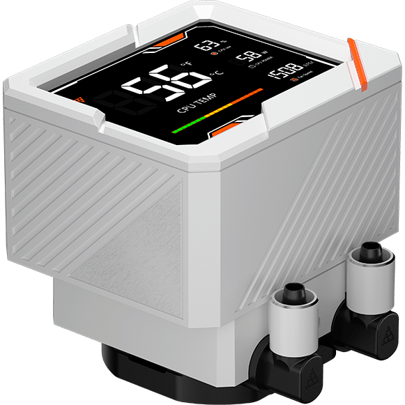 Система жидкостного охлаждения PCcooler GT360M ARGB Digital White - GT360-WHAWXX-GL - фото 4