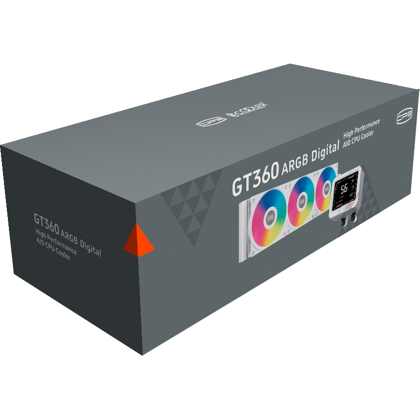 Система жидкостного охлаждения PCcooler GT360M ARGB Digital White - GT360-WHAWXX-GL - фото 6