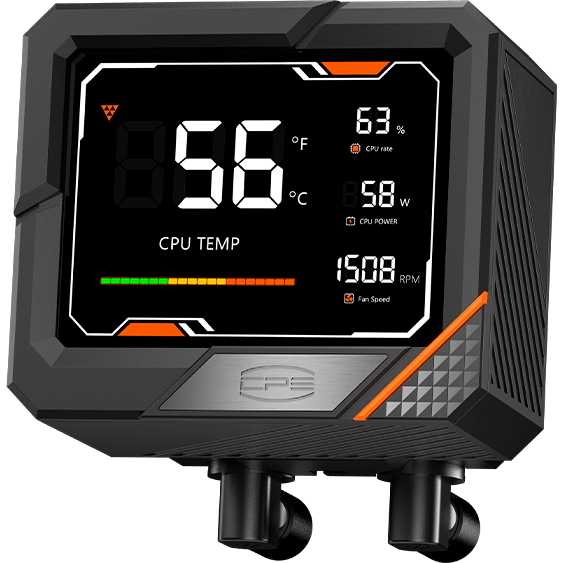 Система жидкостного охлаждения PCcooler GT360M ARGB Digital Black - GT360-BKAWXX-GL - фото 3