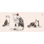 Коврик для мыши ZONE 51 Cats XXL Jacquard - Z51-PAD-CJB